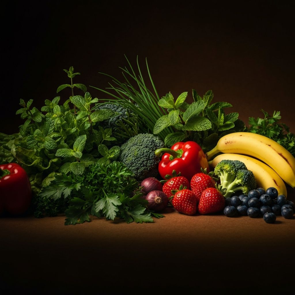 Φυσικά υλικά και τρόφιμα για υγιεινή διατροφή